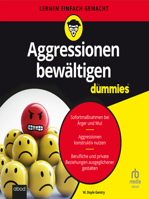 Title details for Aggressionen bewältigen für Dummies by W. Doyle Gentry - Wait list